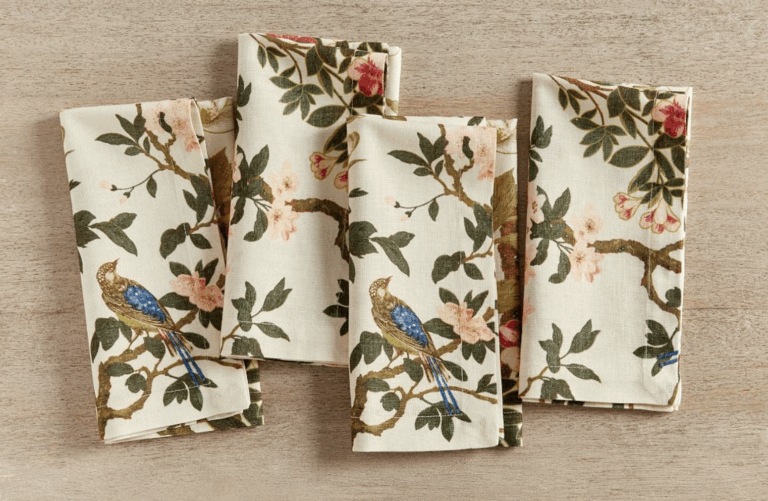 Fall decor - Pottery Barn napkins