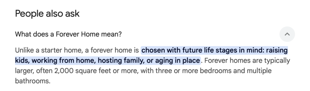forever home 2026