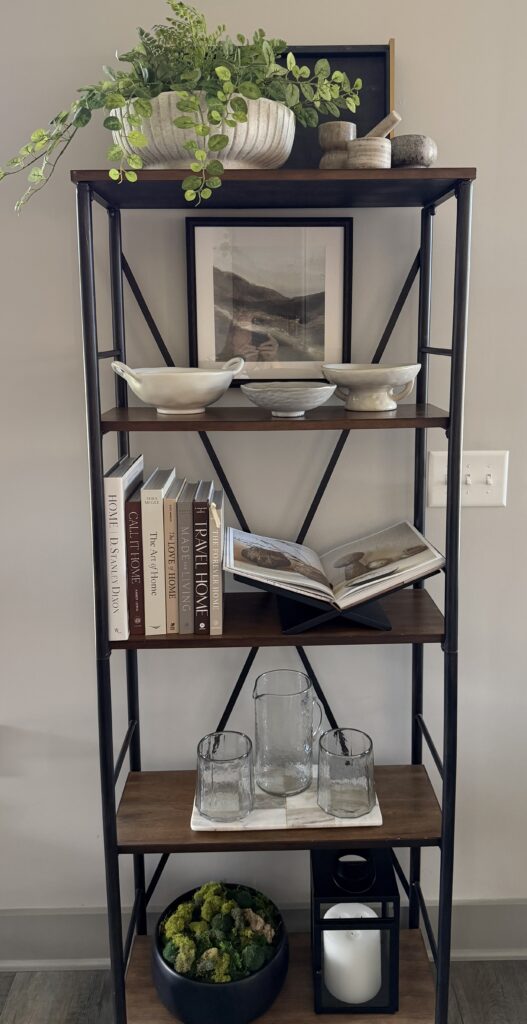 tall shelf