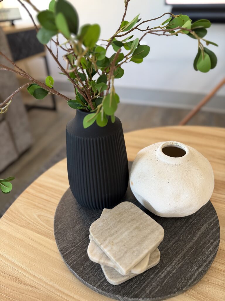 coffee table styling