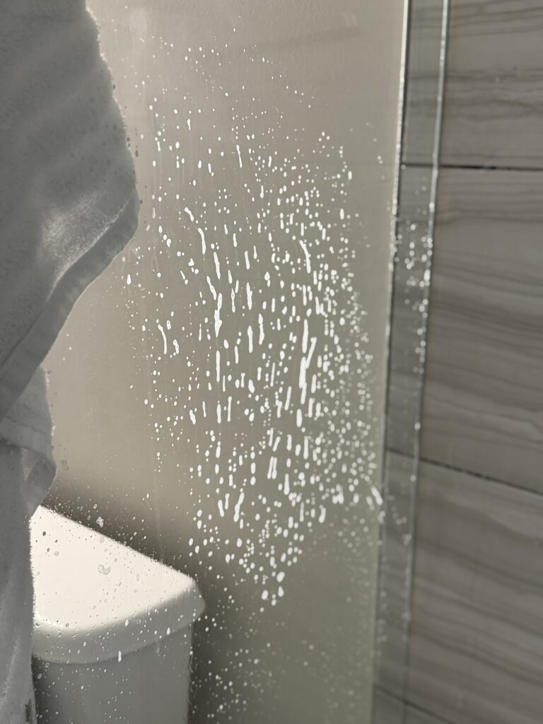 shower cleaning