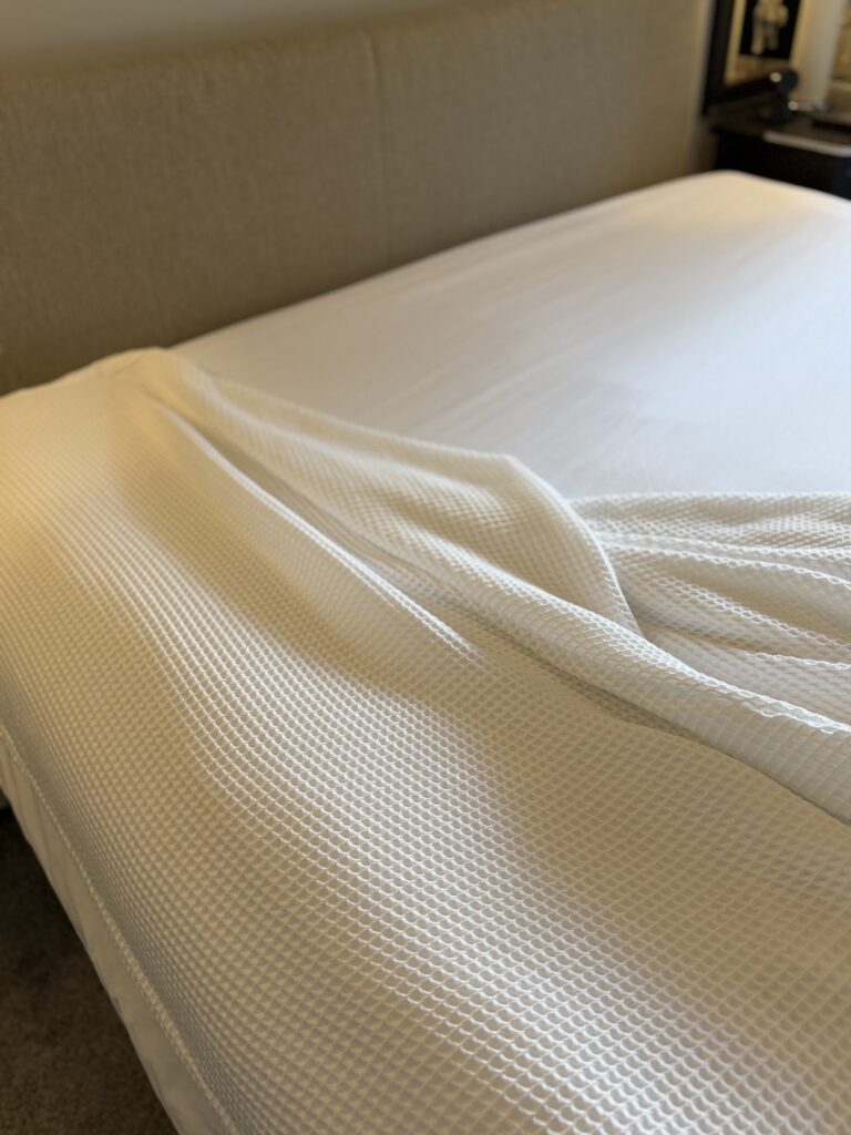 waffle weave blanket home is
