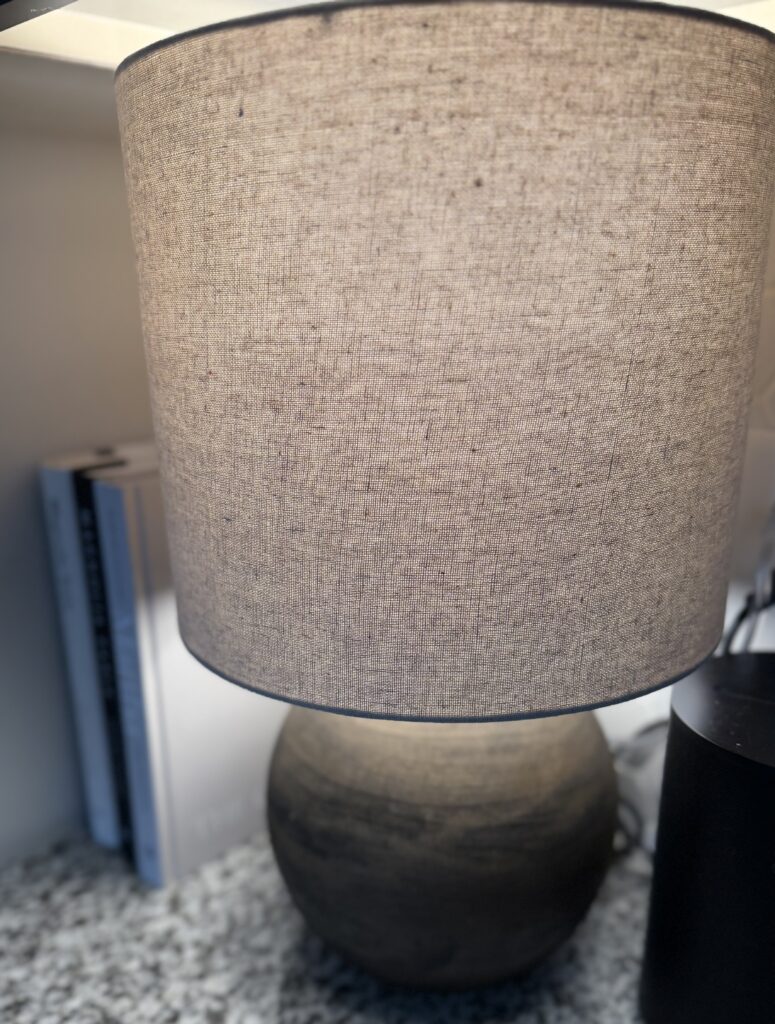 wooden lamp