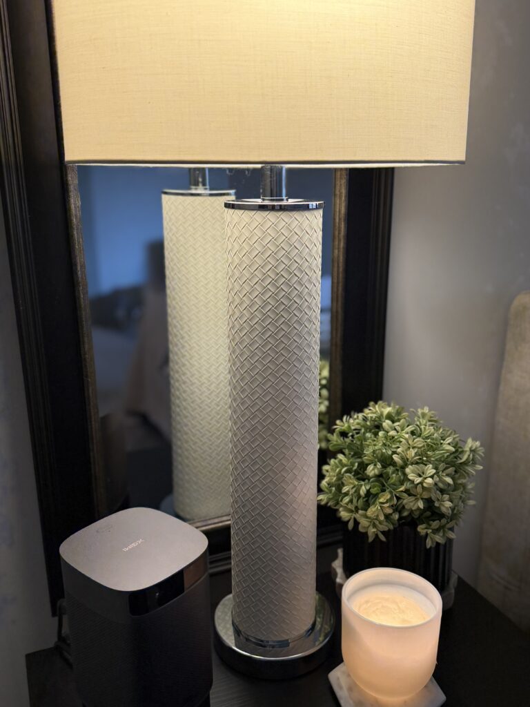leather lamp