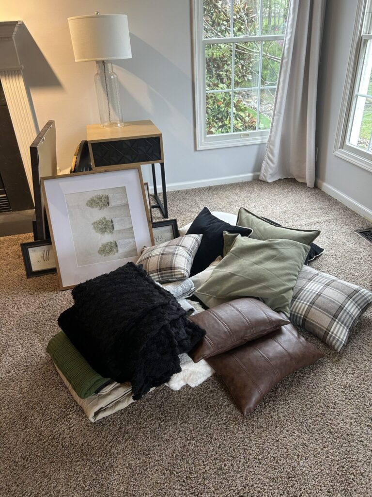 calmer space decluttering