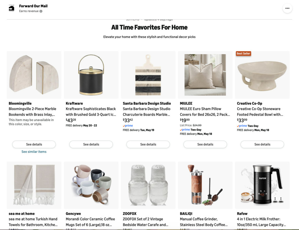 home favorites