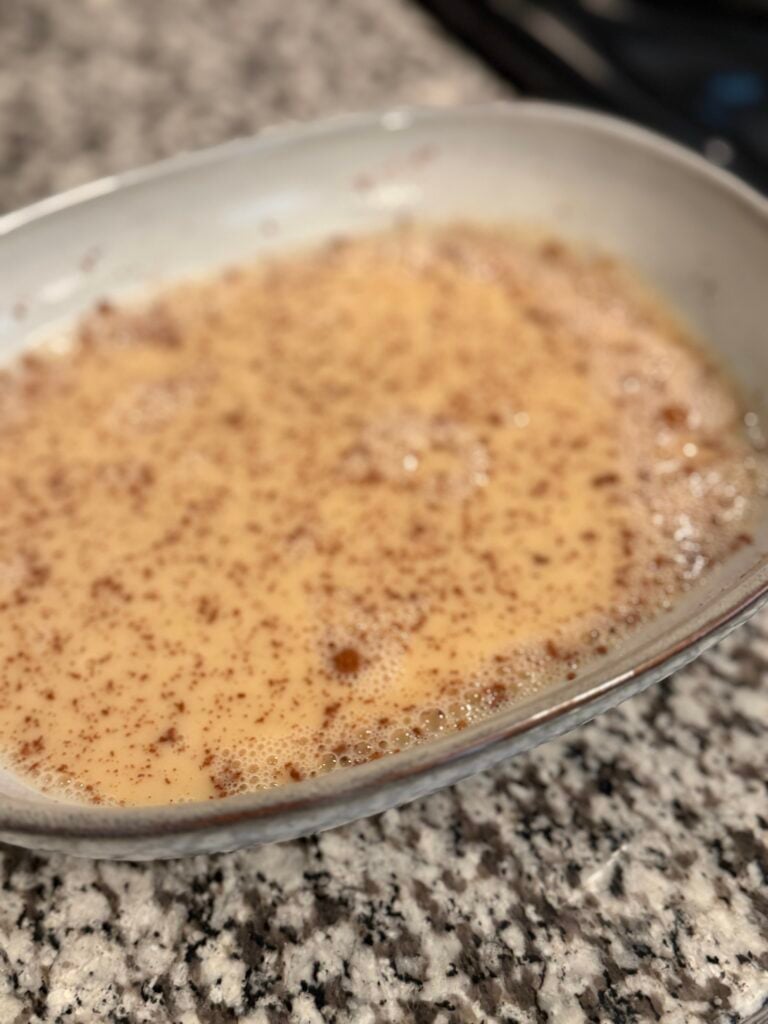 French toast custard